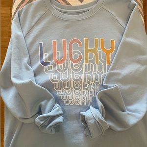 Lucky French Terry Sweatshirt